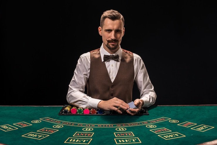 Antarmuka permainan dadu online slot99bet dengan animasi dadu dan panel taruhan